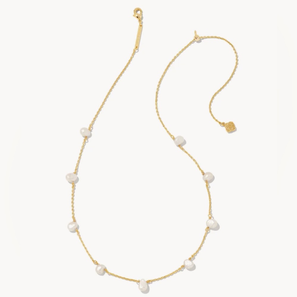 Kendra Scott Leighton Pearl Necklace